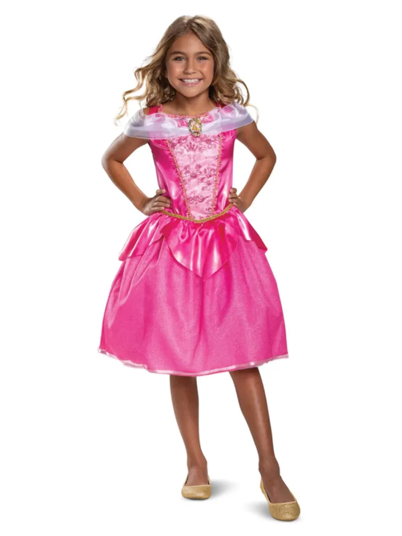 Disney's Sleeping Beauty Aurora Deluxe Children's Fancy Dress Costume