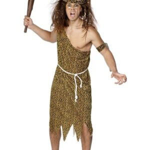 Caveman Men's Fancy Dress Costume