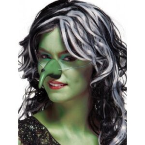 Foam Latex Green Witch Nose Prosthetic - Image 3