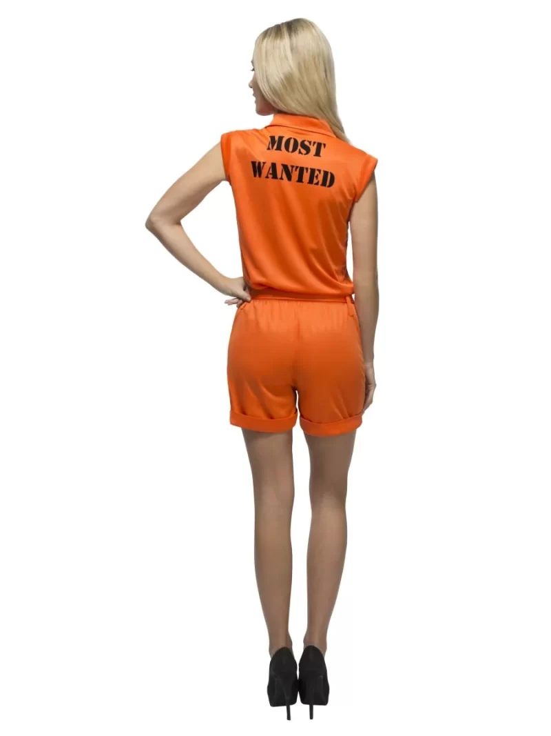 Fever Convict Cutie Ladies Fancy Dress Costume (Discontinued) - Image 3