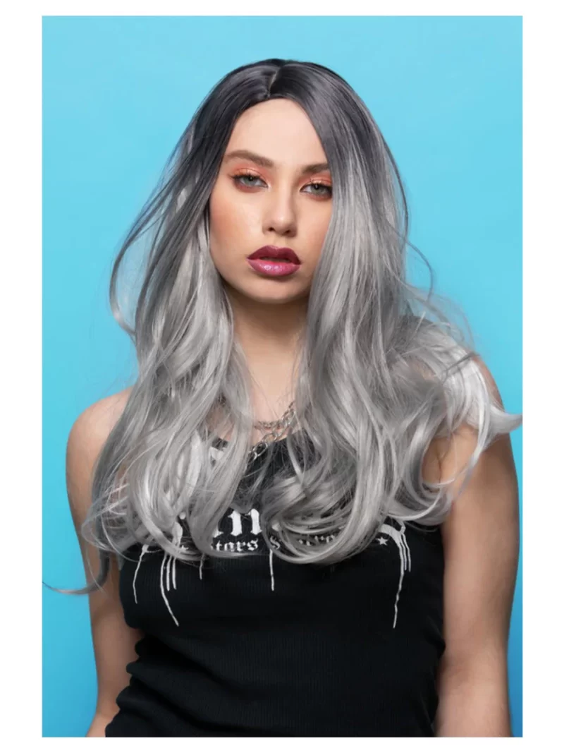 Manic Panic® She Wolf™ Queen Bitch™ Silver/Grey Wig