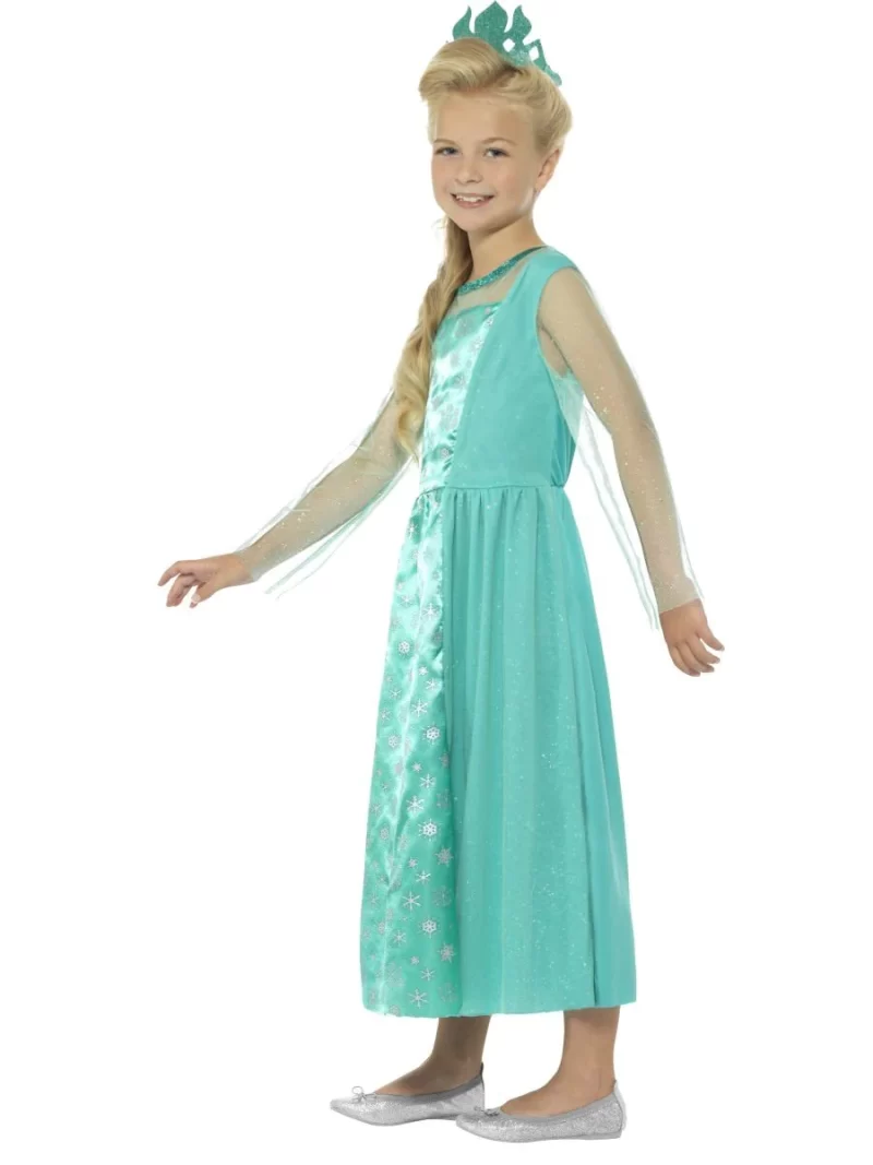 Ice Princess (Elsa) Children's Fancy Dress Costume - Image 2