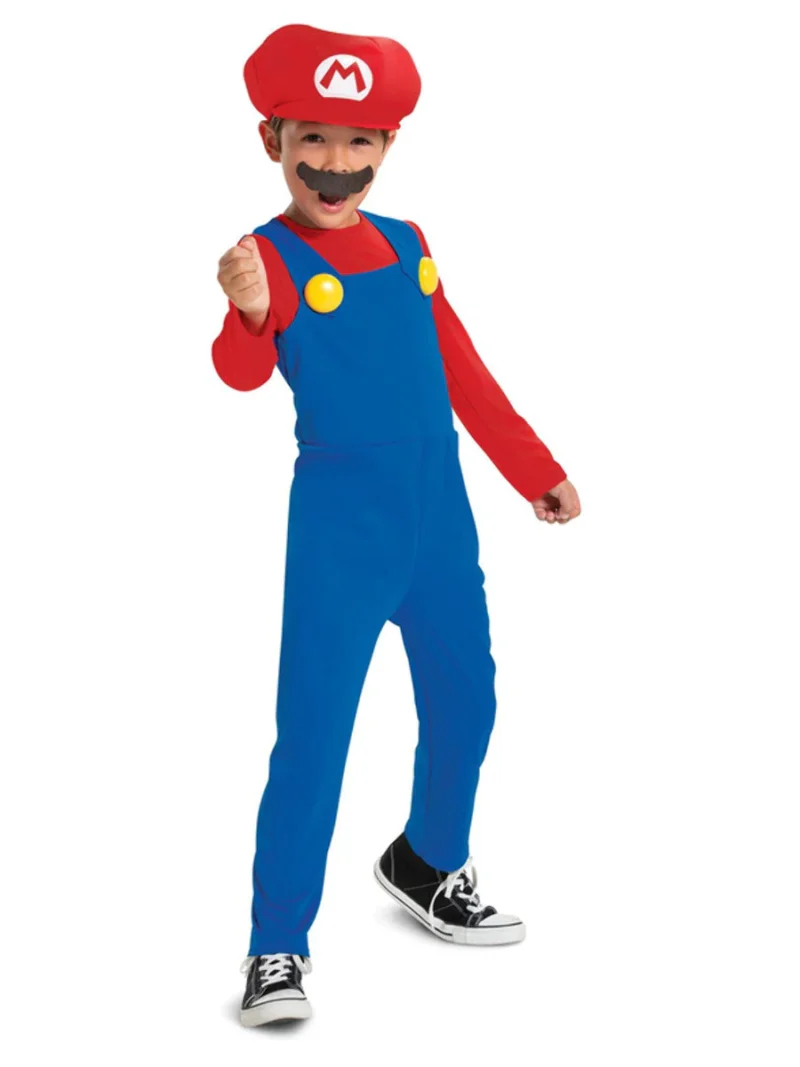 Nintendo Super Mario Brothers Mario Children's Fancy Dress Costume
