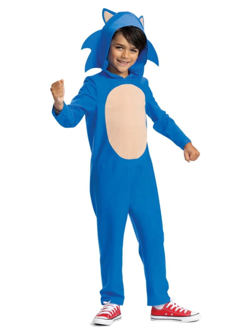 Sonic The Hedgehog Movie Unisex Children's Fancy Dress Costume