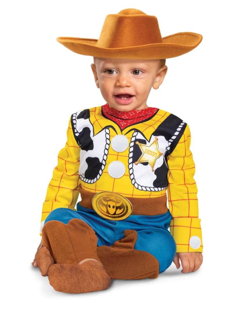 Disney Pixar Toy Story 4 Woody Deluxe Toddler's Fancy Dress Costume