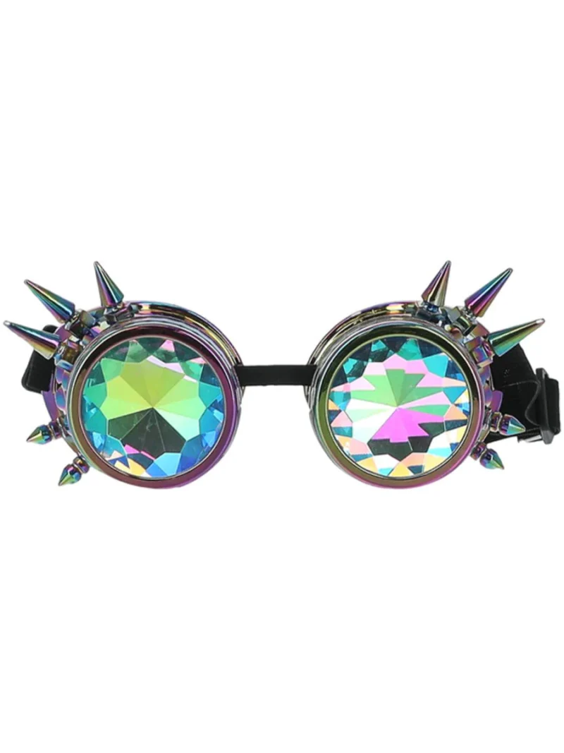 Fever Studded Rainbow Festival Googles