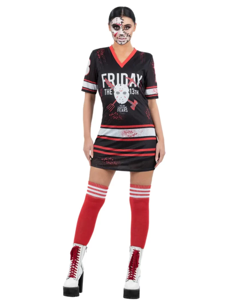 Friday the 13th Ladies Halloween Fancy Dress Costume