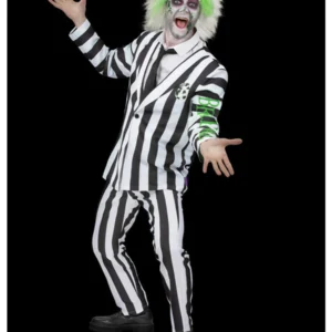 Beetlejuice Men's Fancy Dress Costume - Image 2