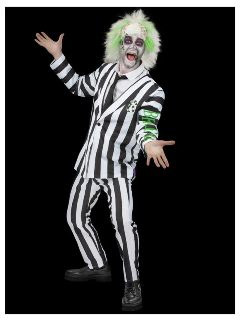 Beetlejuice Men's Fancy Dress Costume - Image 2