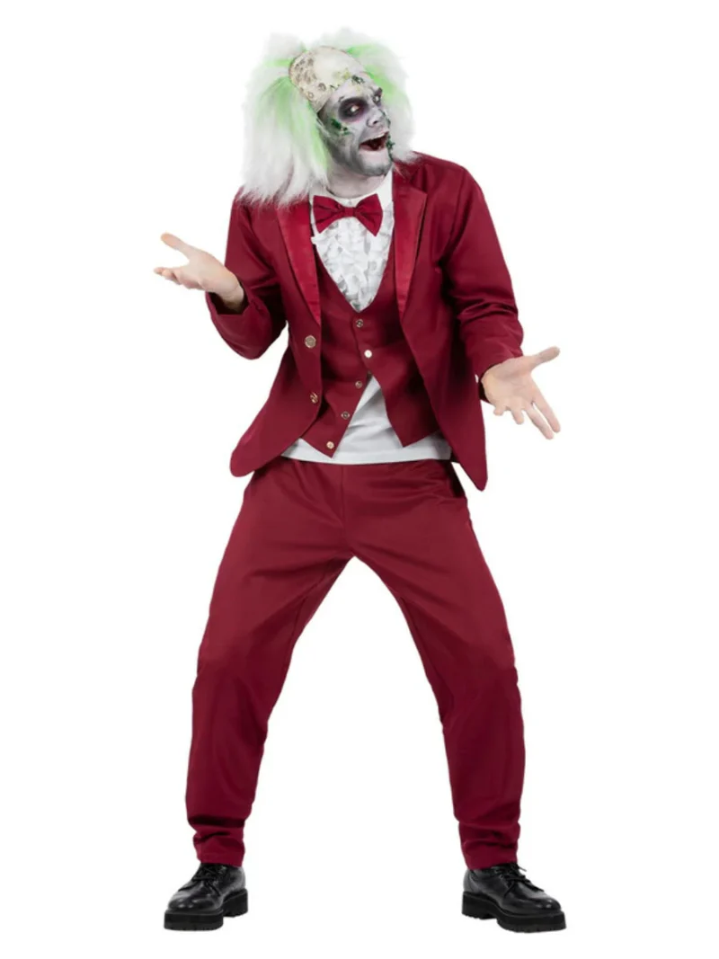 Beetlejuice Groom Men's Fancy Dress Costume - Image 2