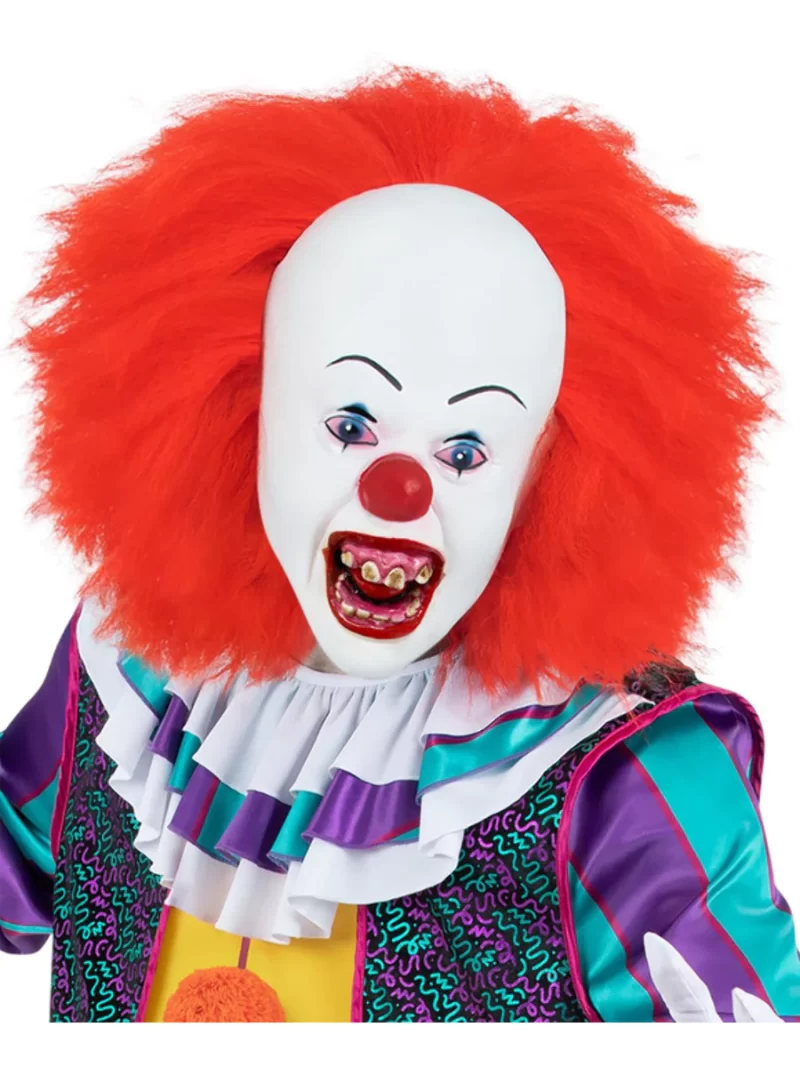 IT The Movie, Pennywise Mask, Full Head, Latex