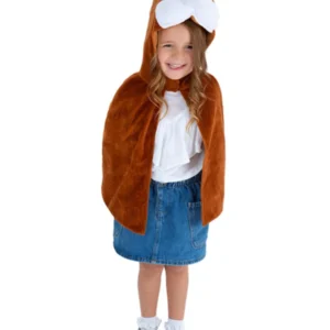 Deluxe Fox Plush Cape Kids Child Deluxe Fox Plush Cape Kids Child