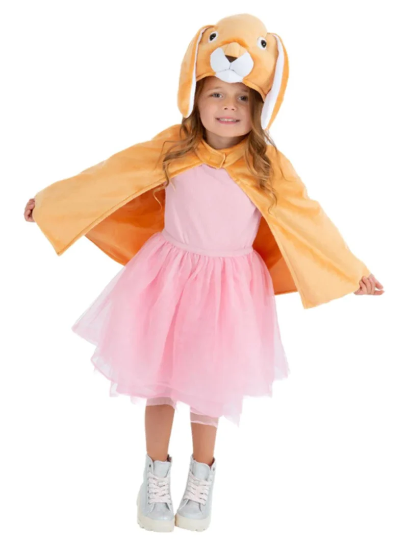 Deluxe Bunny Plush Children's Cape