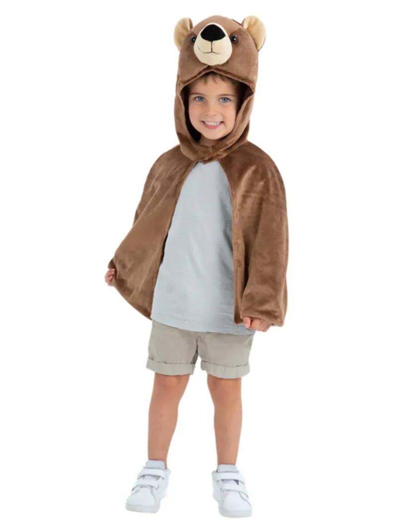 Deluxe Bear Plush Children's Cape