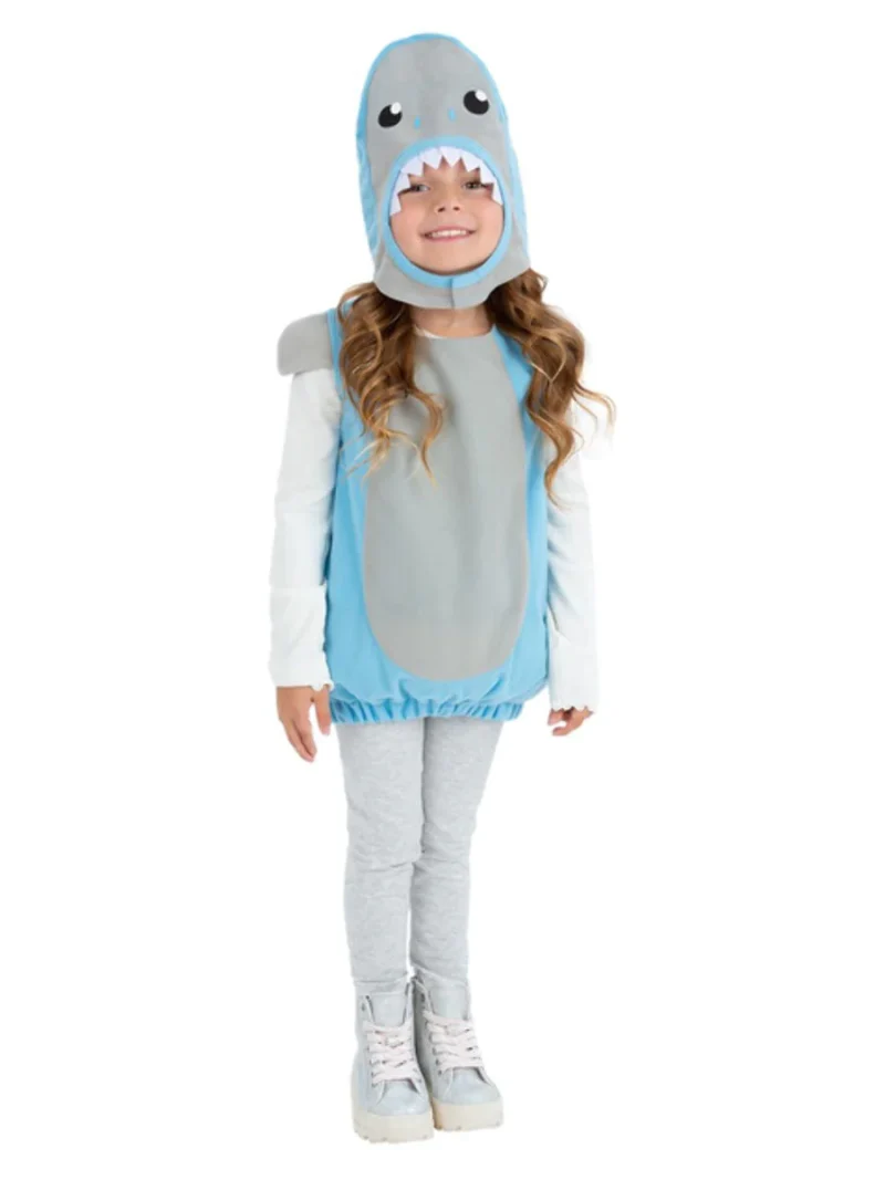 Blue Shark Unisex Toddler Fancy Dress Costume - Image 2