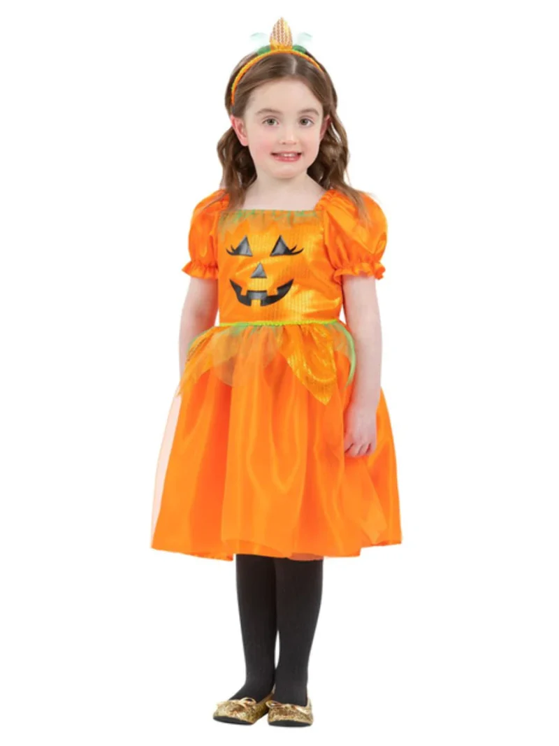 Pumpkin Children's Halloween Fancy Dress Costume - Image 2