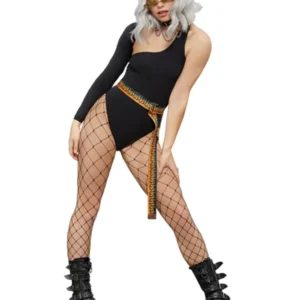 Fever One Shoulder Bodysuit - Image 2