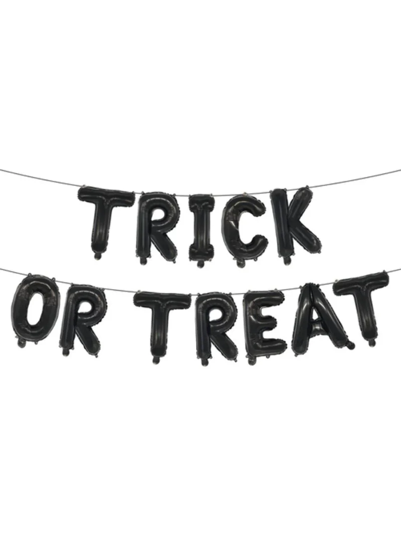 Trick Or Treat Foil Balloon Letters Garland