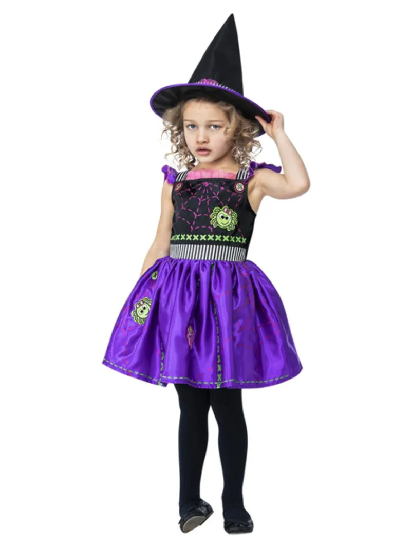 Stitch Witch Toddler Halloween Fancy Dress Costume - Image 2