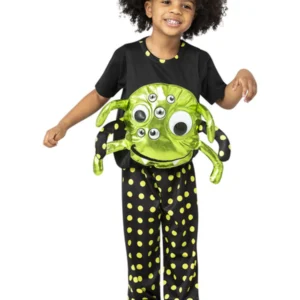 Neon Spider Unisex Toddler Halloween Fancy Dress Costume