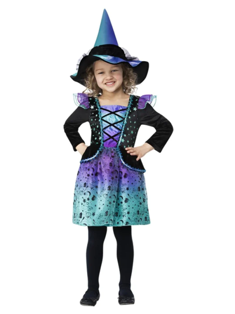 Cosmic Witch Toddler Children's Halloween Fancy Dress Costume