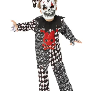 Evil Jester Children’s Halloween Fancy Dress Costume