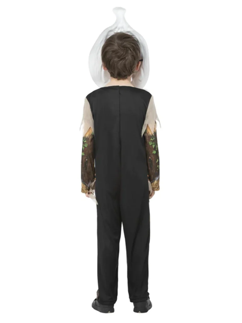 Pumpkin Scarecrow Reaper Children's Halloween Fancy Dress Costume - Image 3