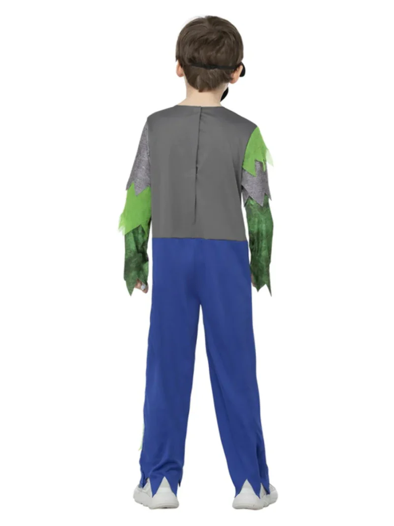 Zombie Gamer Children's Halloween Fancy Dress Costume - Image 3
