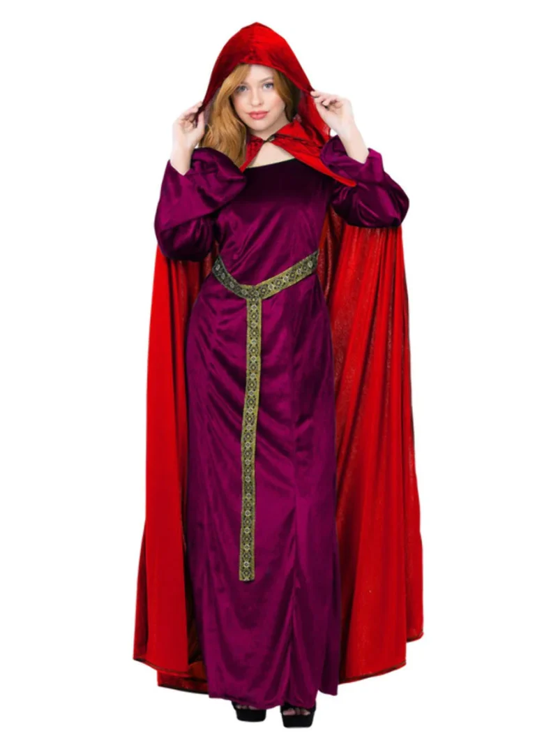 Deluxe Adult Garnet Red (Red Riding) Cloak