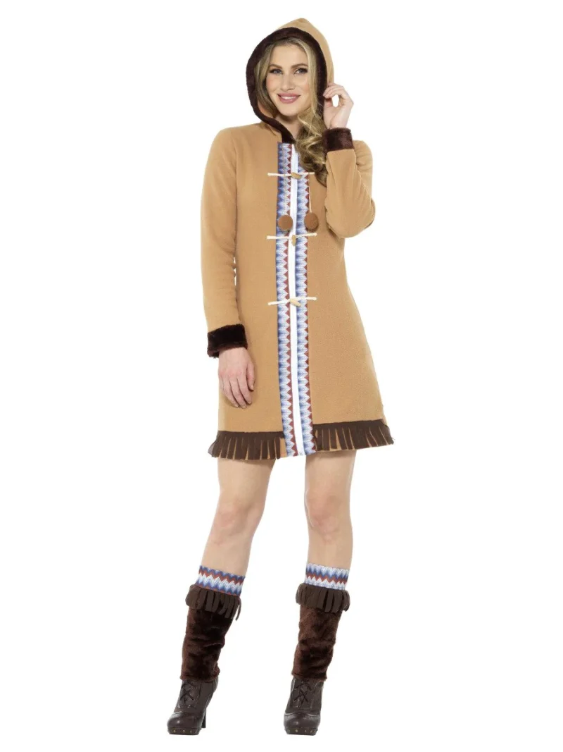 Arctic Lady Ladies Fancy Dress Costume - Image 2