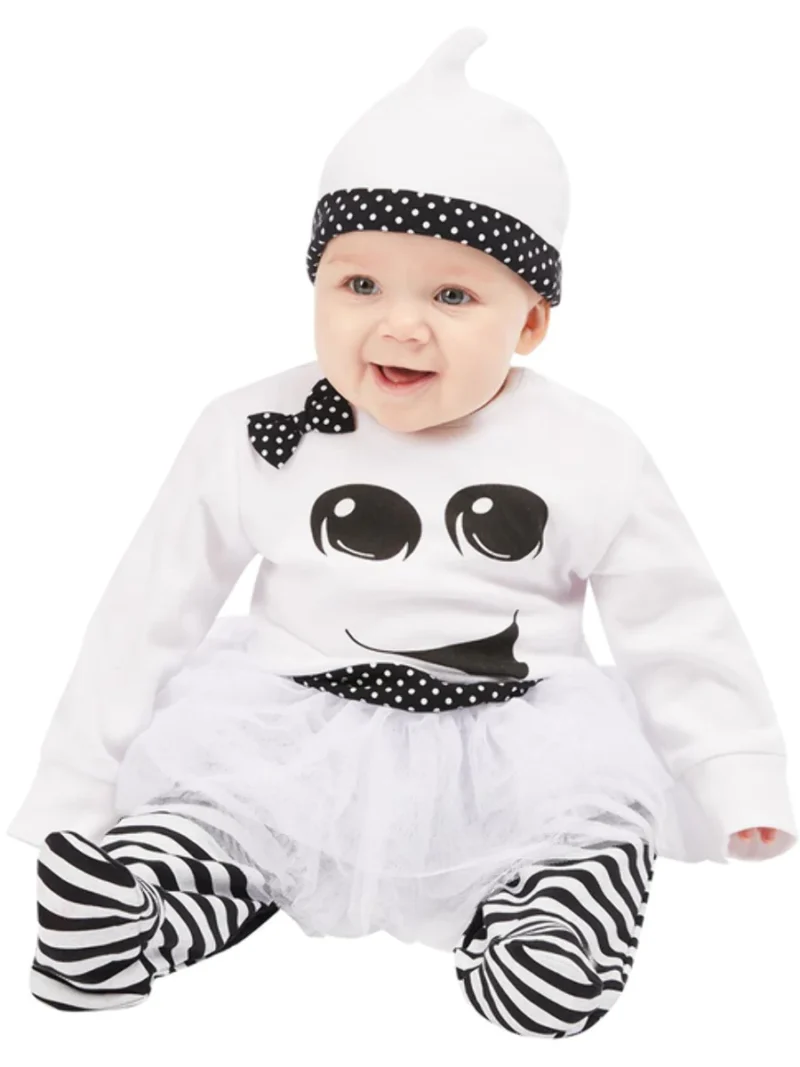 Ghost Girl Baby Halloween Childrens Fancy Dress Costume