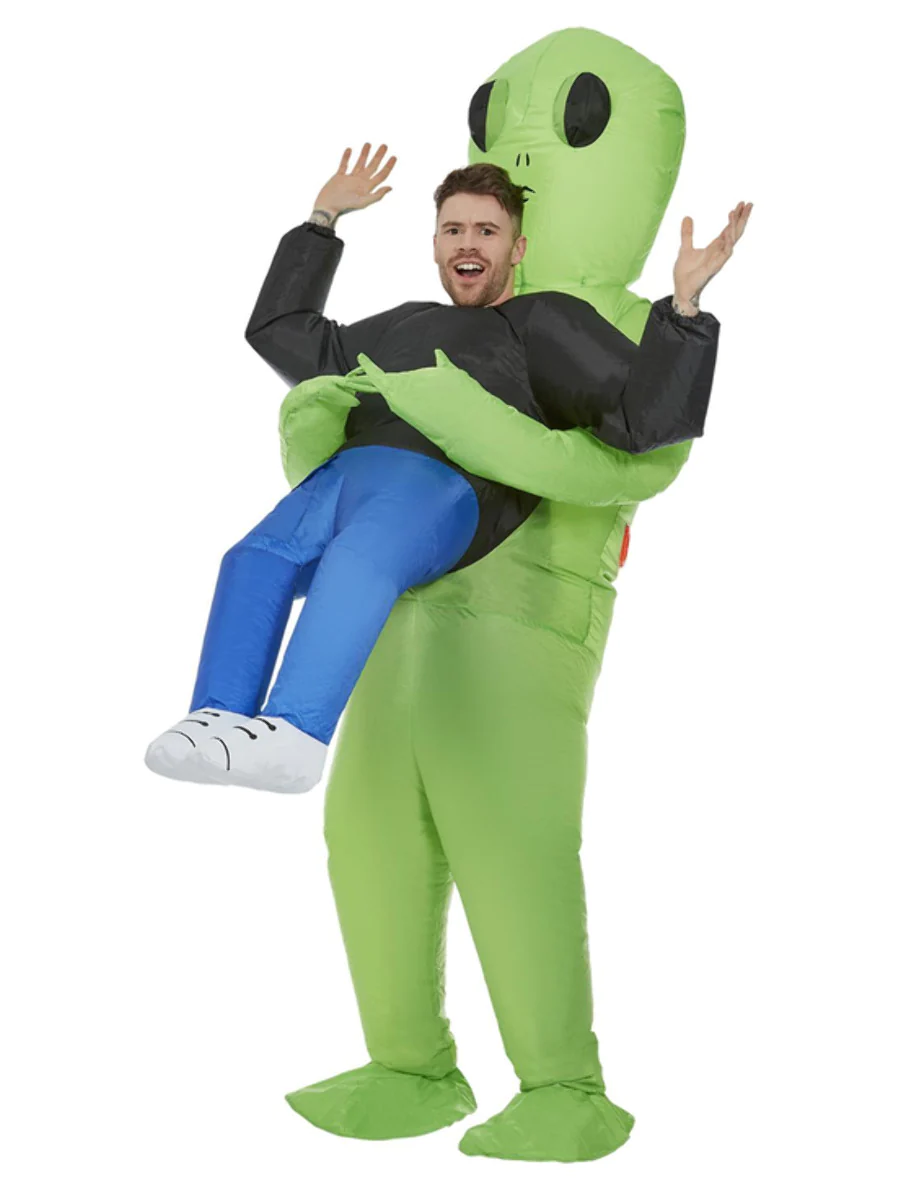 Inflatable Alien Abduction Novelty Fancy Dress Costume Fancy Dress Costume