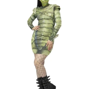 Universal Monsters Creature From The Black Lagoon Ladies Fancy Dress Costume