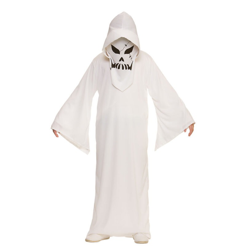 Ghastly Ghost Halloween Boys Fancy Dress Costume