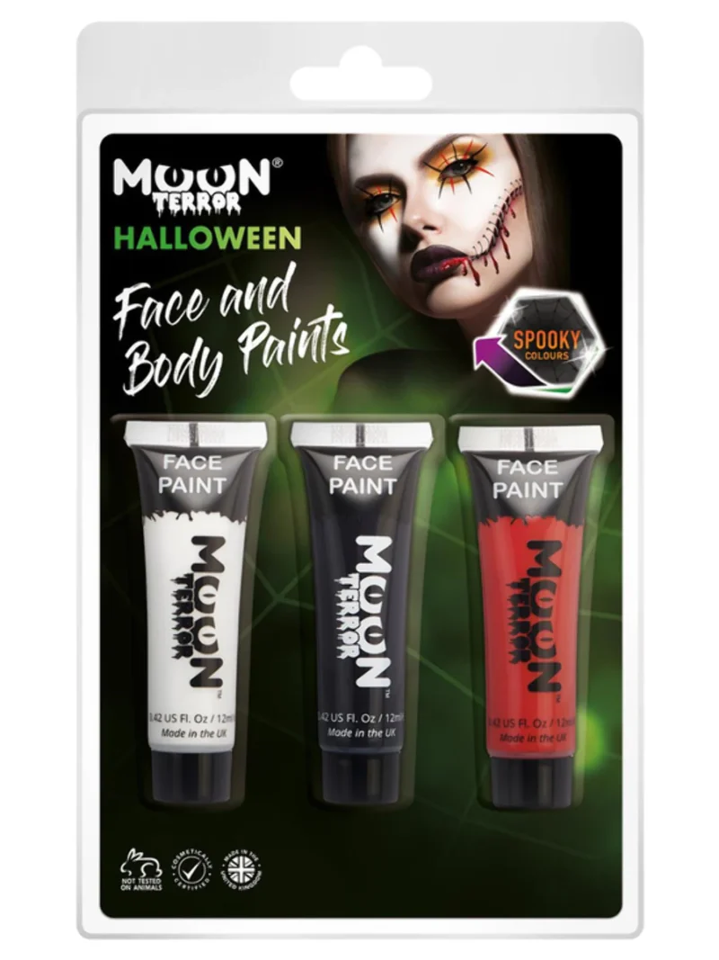 Moon Terror Halloween Face & Body Paint