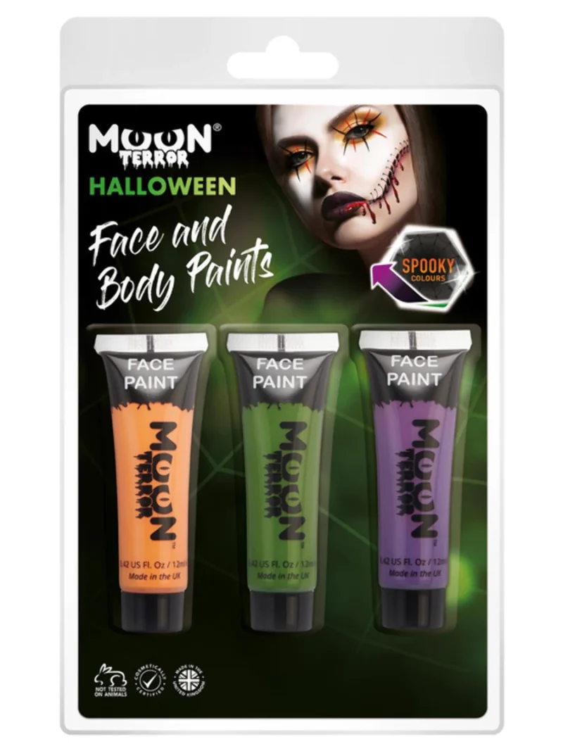 Moon Terror Halloween Face & Body Paint