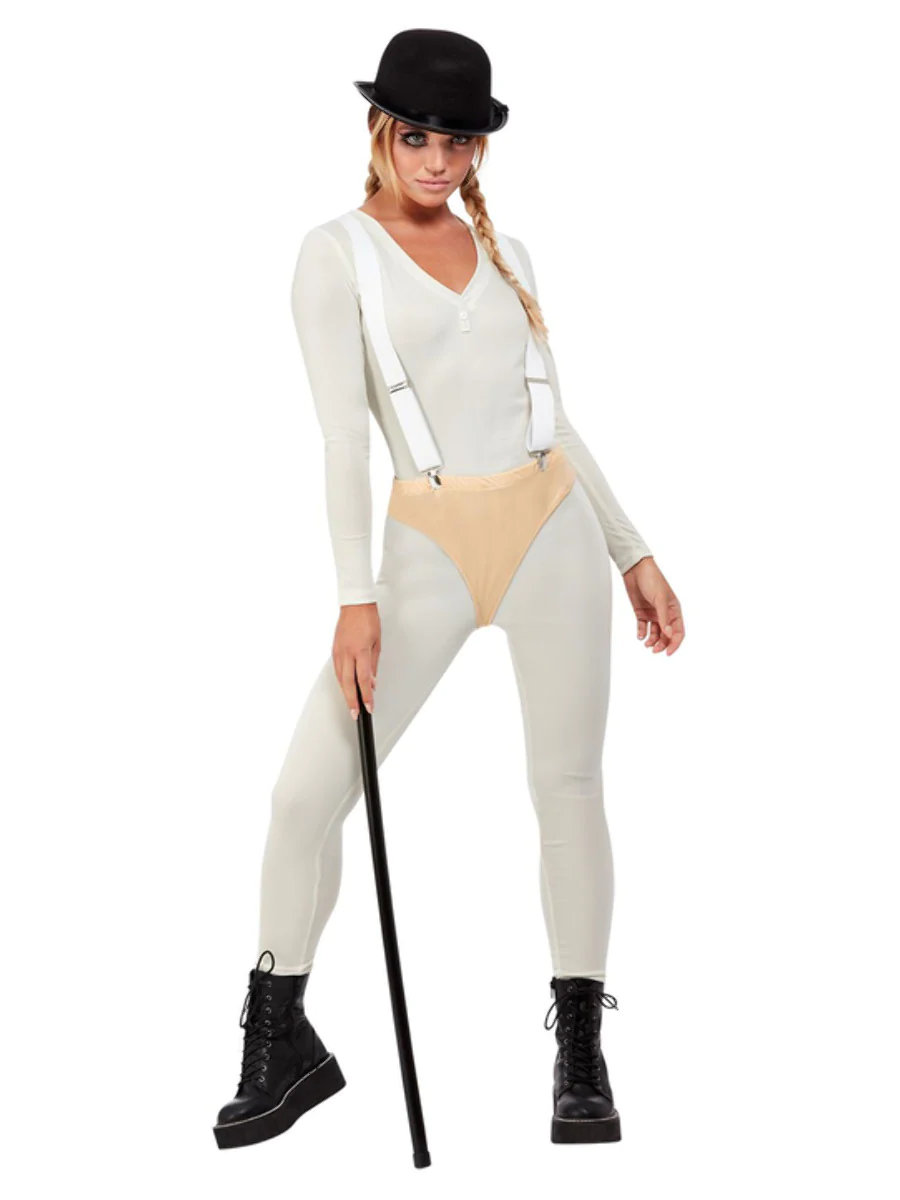 Cult Classic Costume Ladies White Bodysuit Cult Classic Costume Ladies White Bodysuit