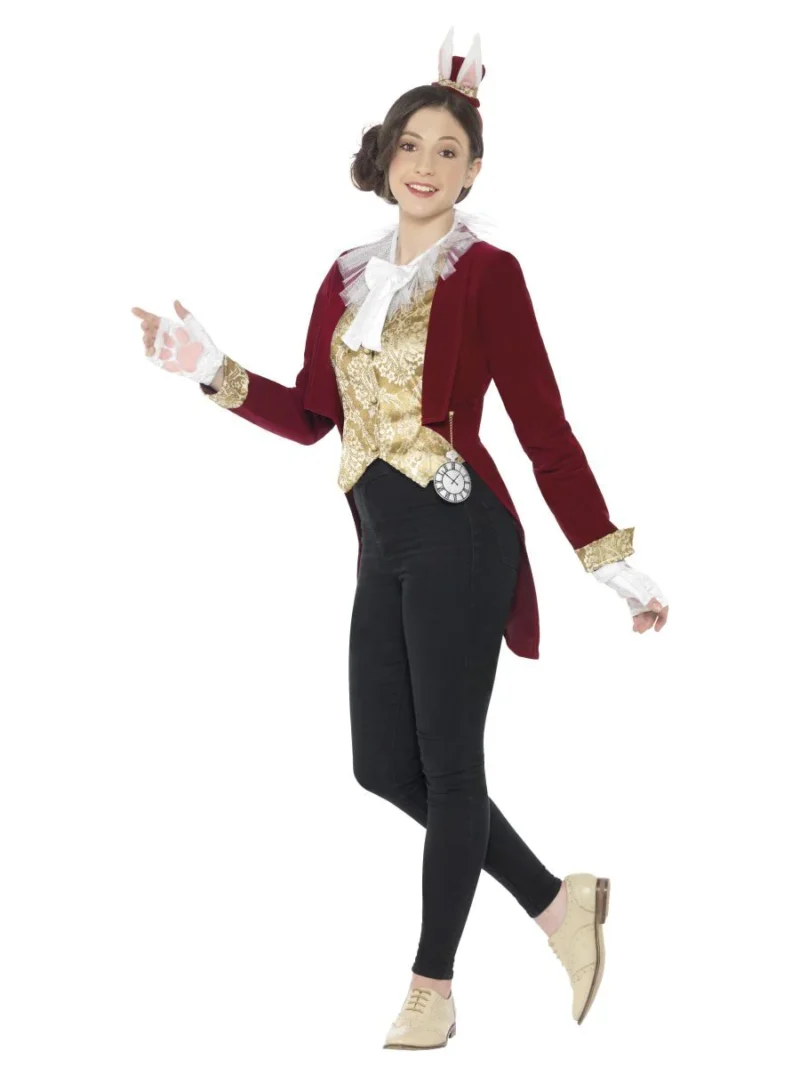 Vintage Rabbit Teen Fancy Dress Costume