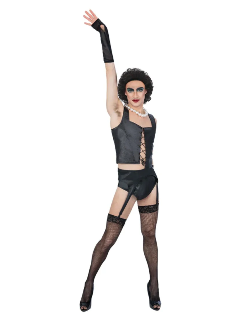 Rocky Horror Frank n Furter Mens Fancy Dress Costume - Image 2
