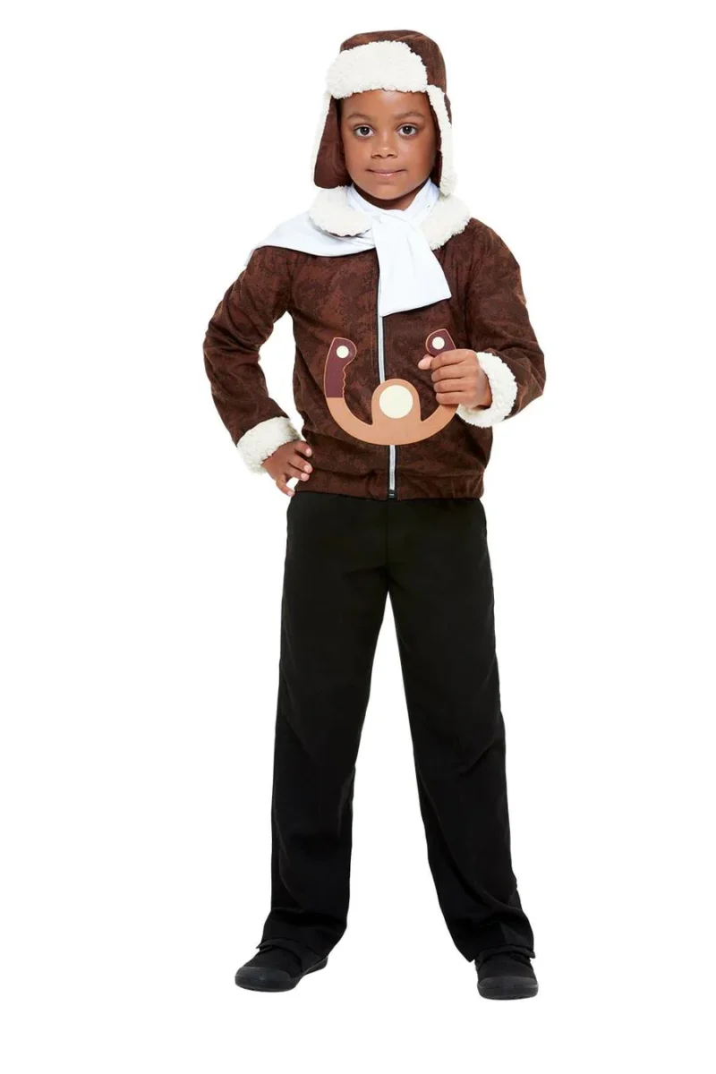 WW1 Pilot Children's Fancy Dress Costume