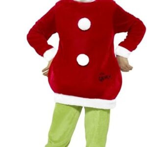 The Grinch Children's Unisex Christmas Fancy Dress Costume