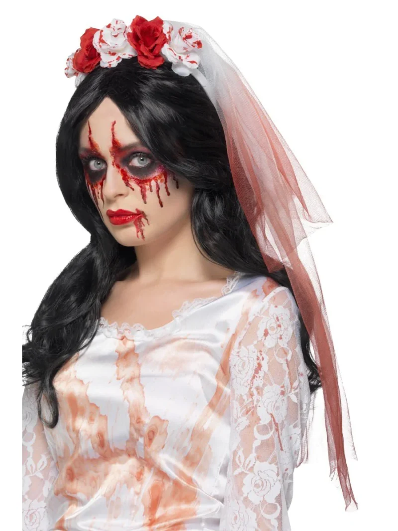 Blood Drip Bride Veil