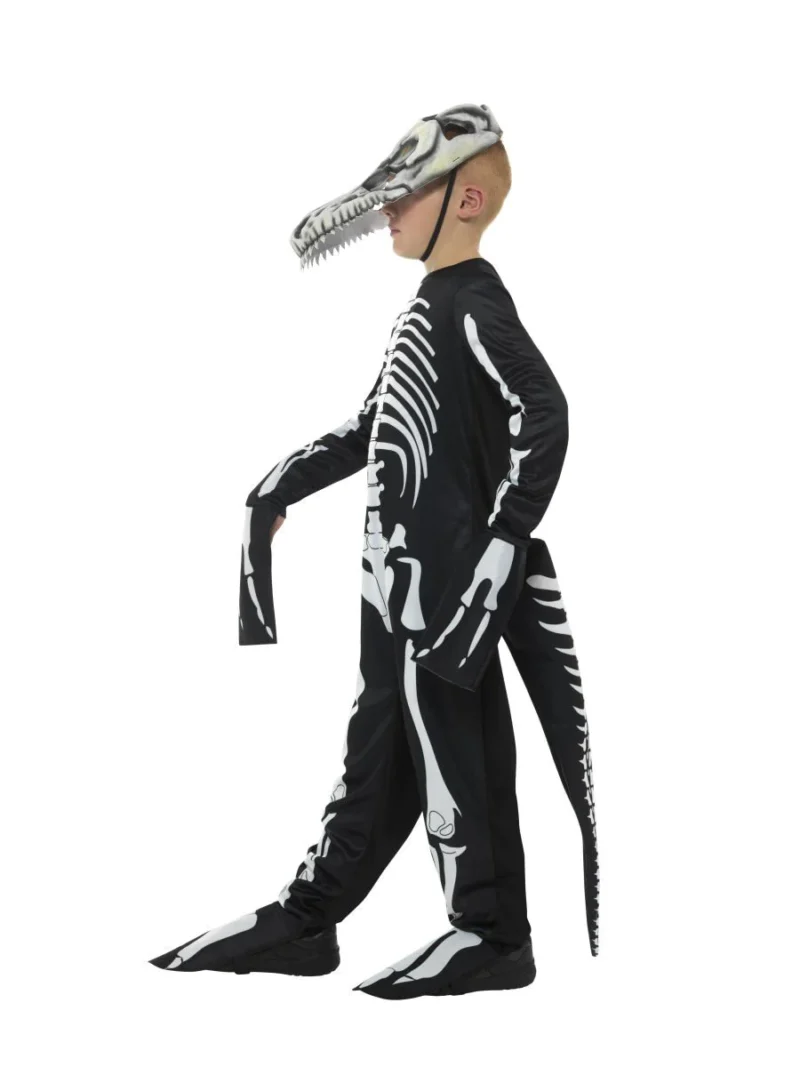 Deluxe T-Rex Skeleton Children's Fancy Dress Costume - Image 2