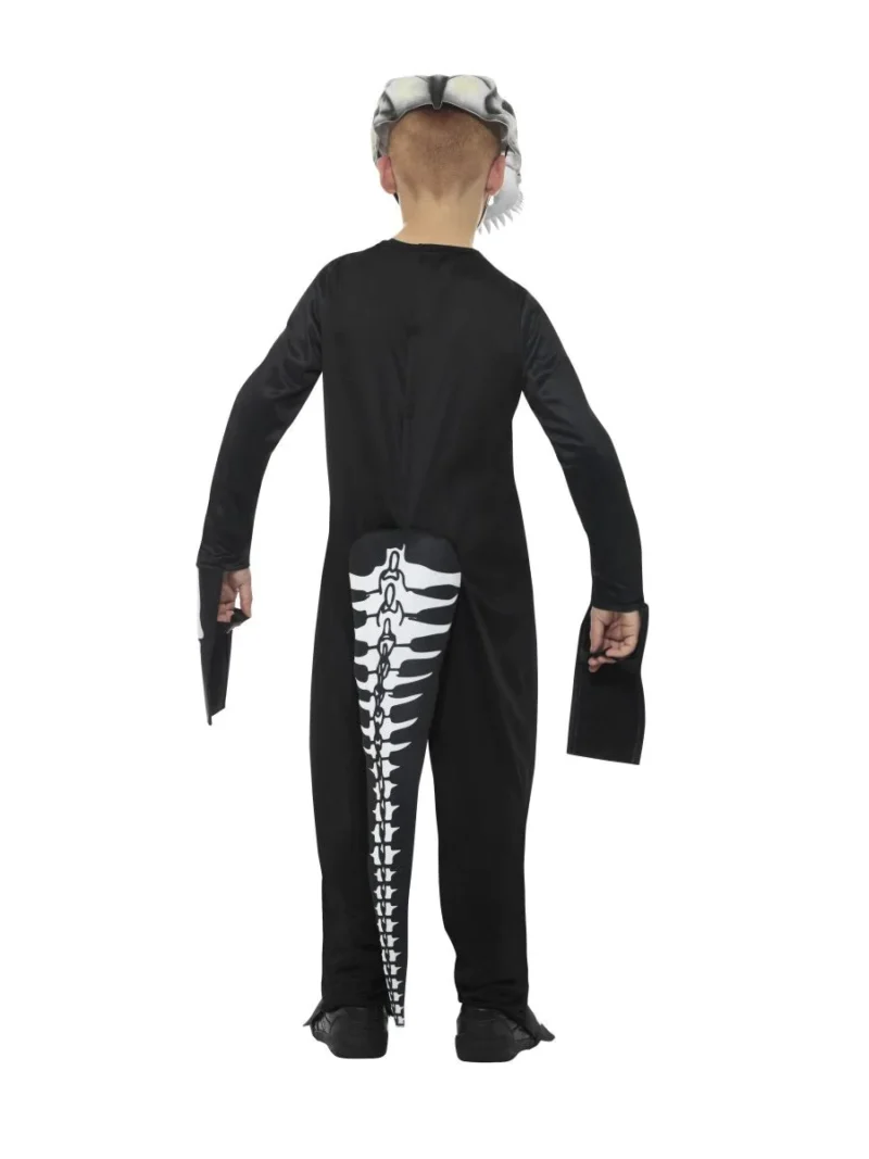 Deluxe T-Rex Skeleton Children's Fancy Dress Costume - Image 3