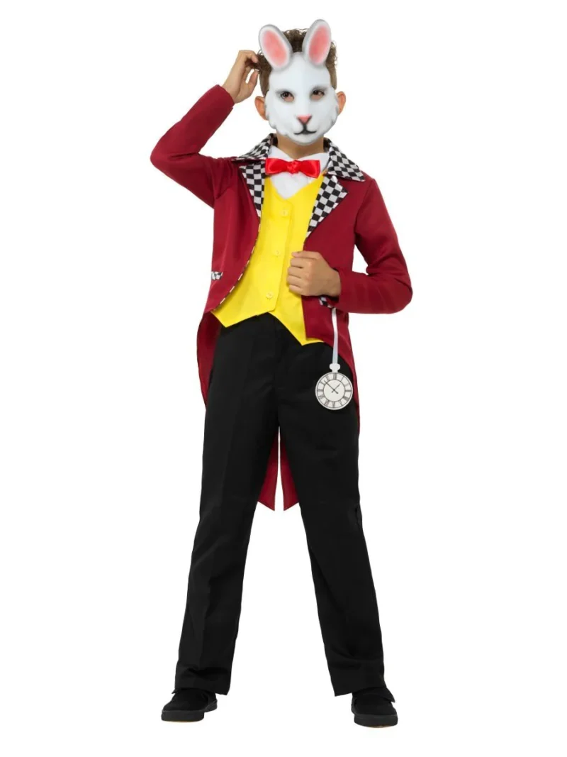 Mr White Rabbit Children's Fancy Dress Costume
