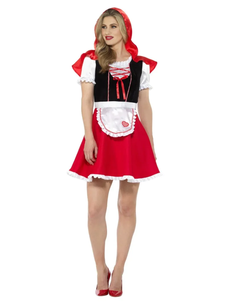 Red Riding Hood Lady Ladies Fancy Dress Costume