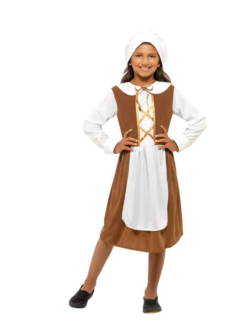 Tudor Girl Children's Fancy Dress Costume