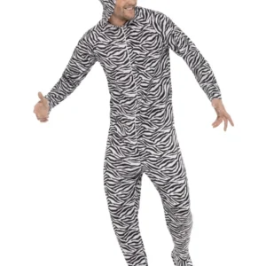 Zebra All In One Unisex Fancy Dress Costume - Image 2