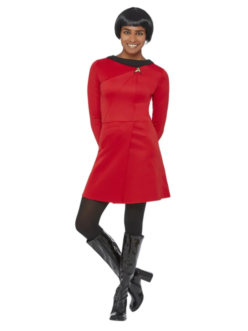 Star Trek Original Series Operations Uniform Womens Fancy Dress - Image 2