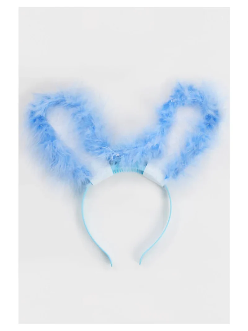 LED Bunny Ears, Blue - Image 2